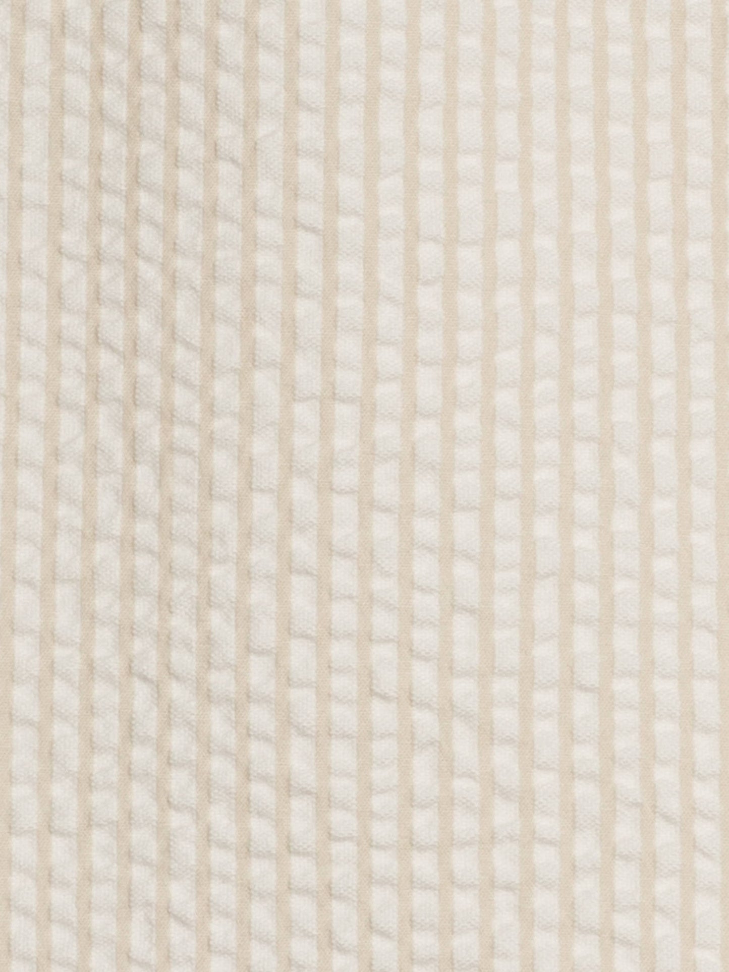 Mato Seersucker Collared Romper - Dune Stripe