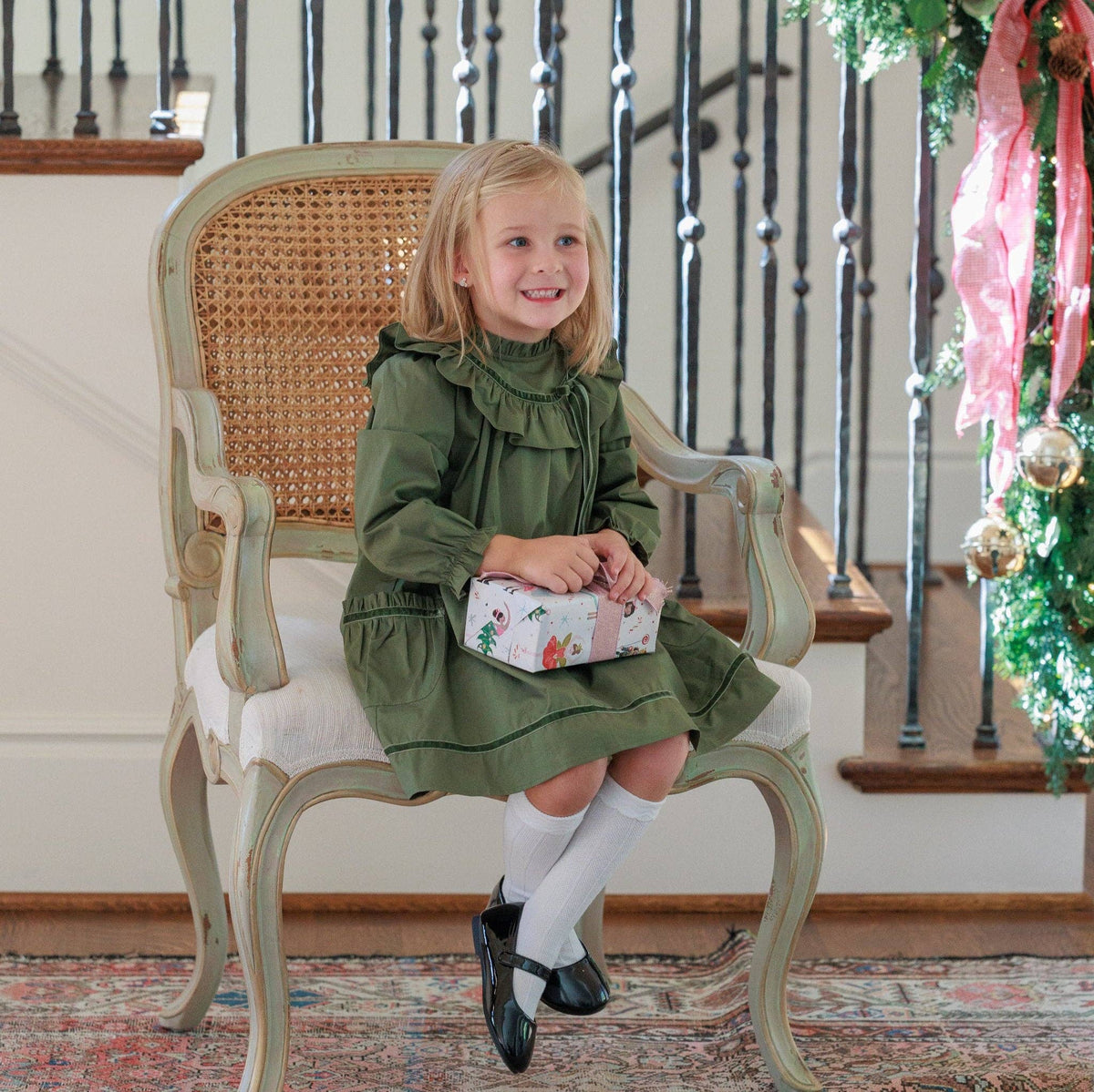 Noelle Dress - Mistletoe