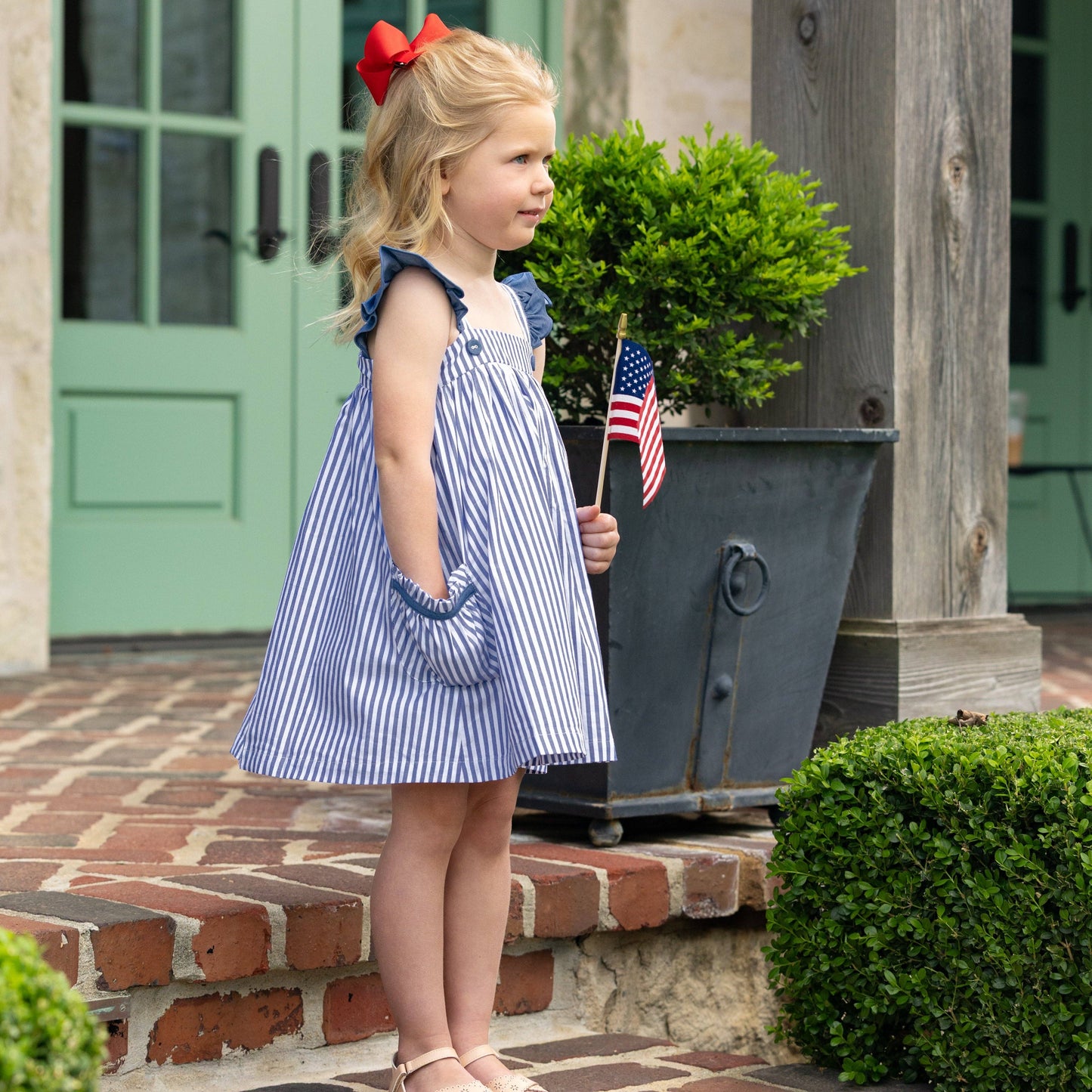 Annie Dress - Nantucket Holiday