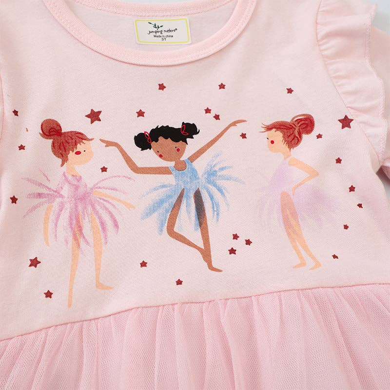 Girls' Summer Dress Princess Dress Cotton Fit and Flare