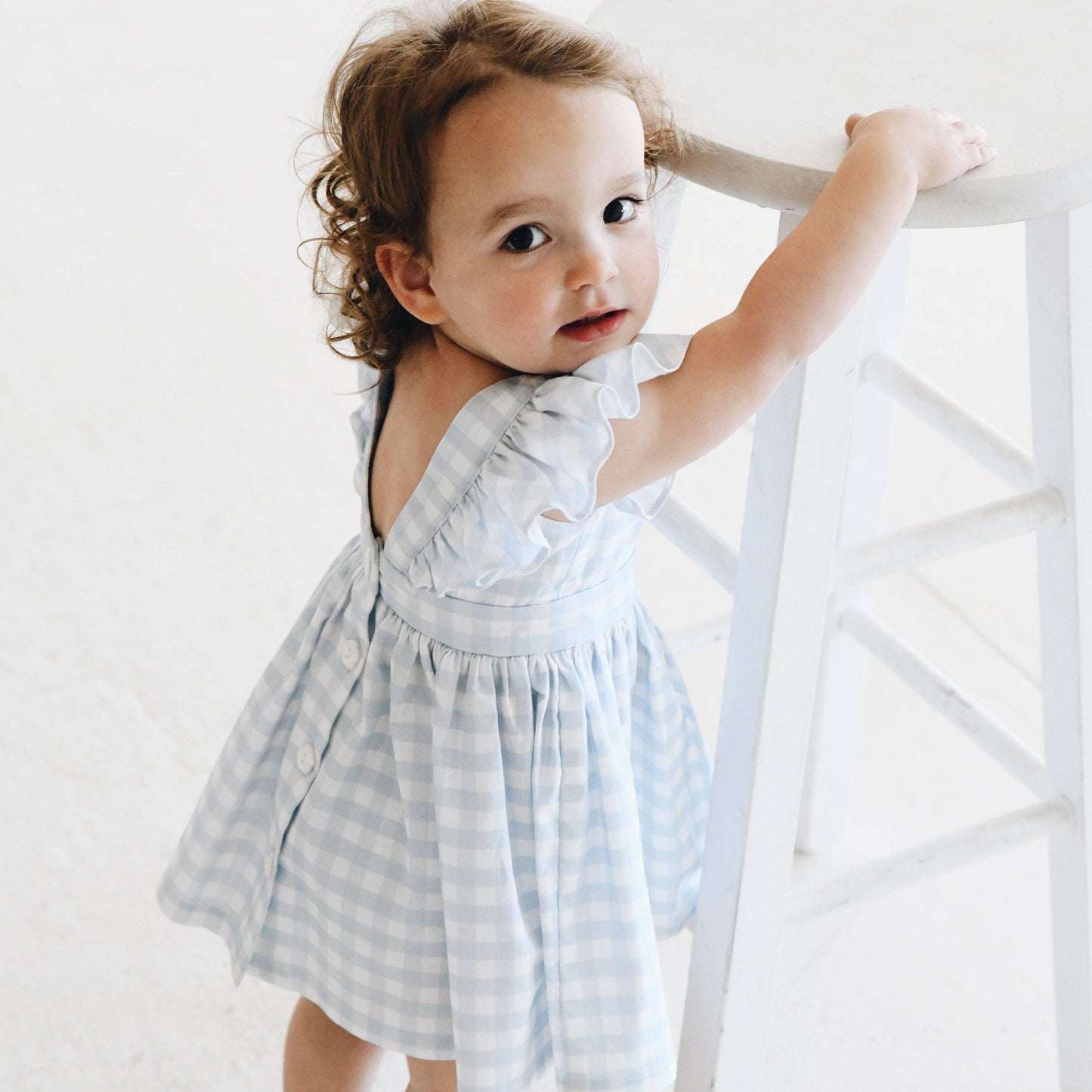 Lauren Dress - Storybook Gingham