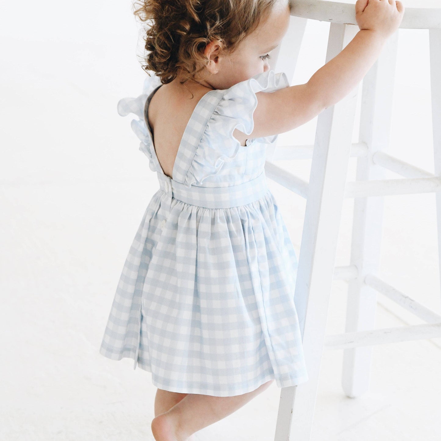 Lauren Dress - Storybook Gingham