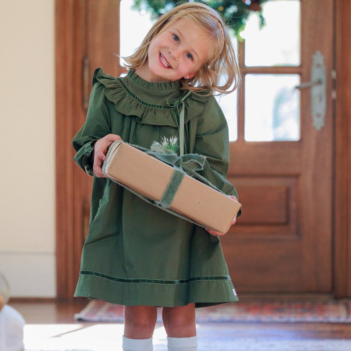 Noelle Dress - Mistletoe