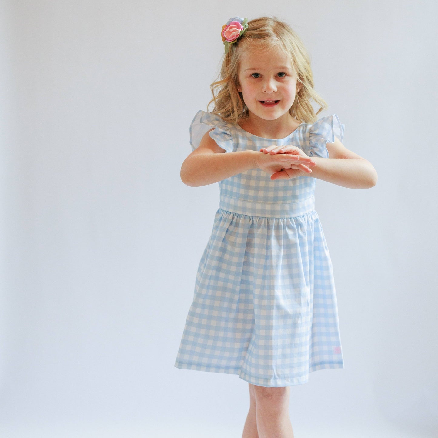 Lauren Dress - Storybook Gingham