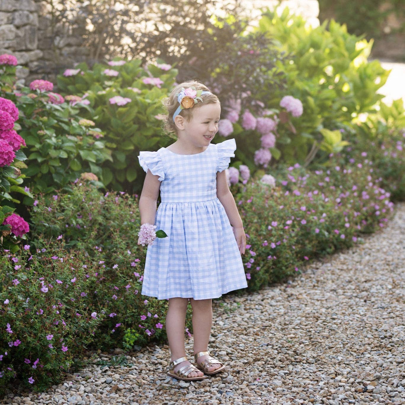 Lauren Dress - Storybook Gingham